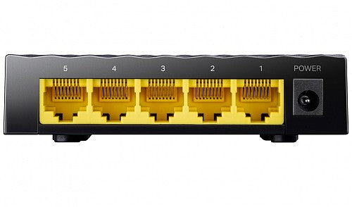 Cudy Switch Gigabit Ethernet 5-Ports Desktop GS105D with UK Plug Cudy Switch Gigabit Ethernet 5-Ports Desktop GS105D with UK Plug